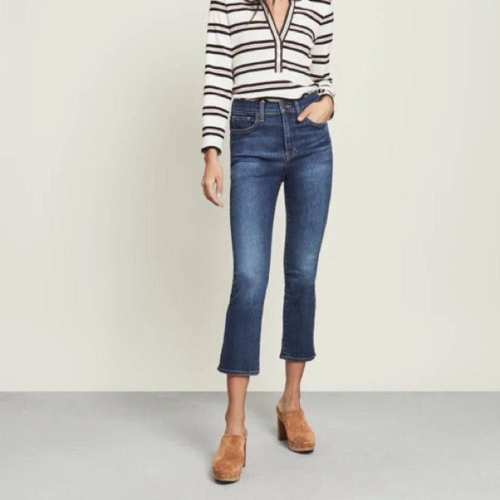 CARLY KICK-FLARE JEAN SZ 28/6 in BRIGHT BLUE